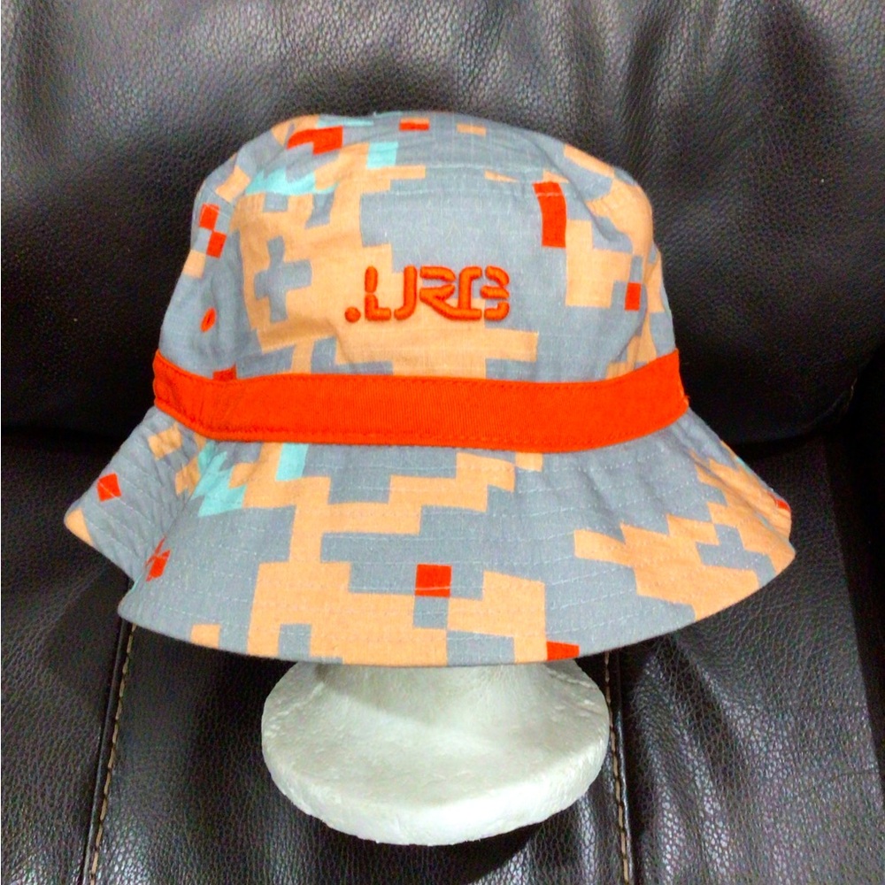 LRG Orange/Gray Camo Bucket Hat